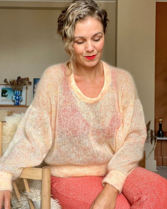 Back For Good Sweater Dansk Popknit strikkeopskrift