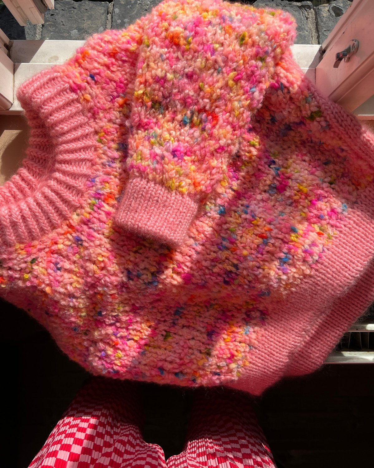 Juicy Sweater English Popknit knitting pattern