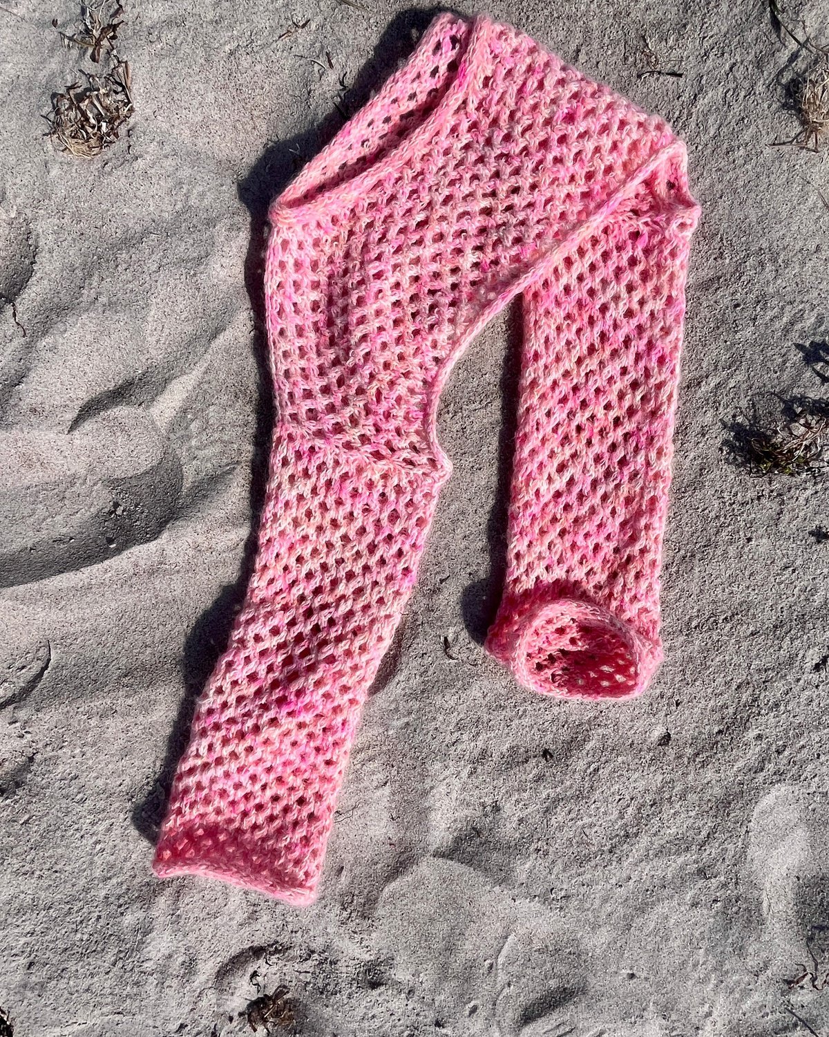 Kokomo Sleeves English Popknit knitting pattern