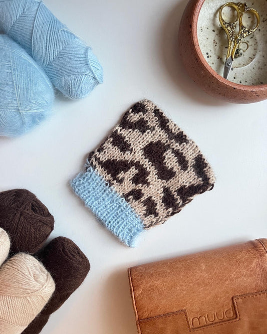 KURSUS I TOFARVET DOBBELTSTRIK 21.01.2024 Popknit strikkeopskrift