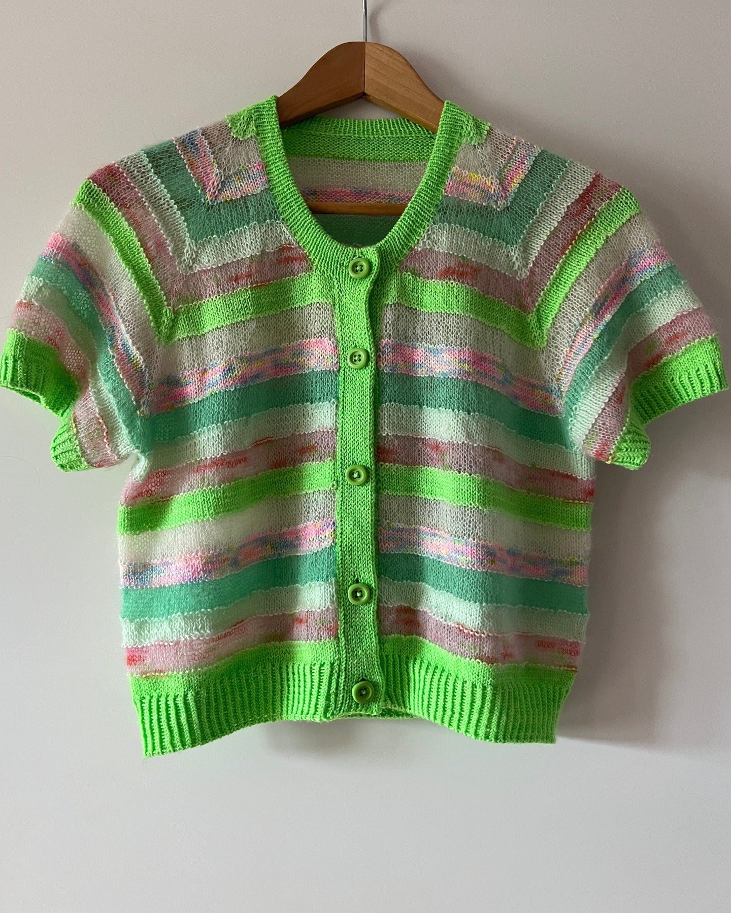 Straight Up Cardigan Tee Dansk Popknit