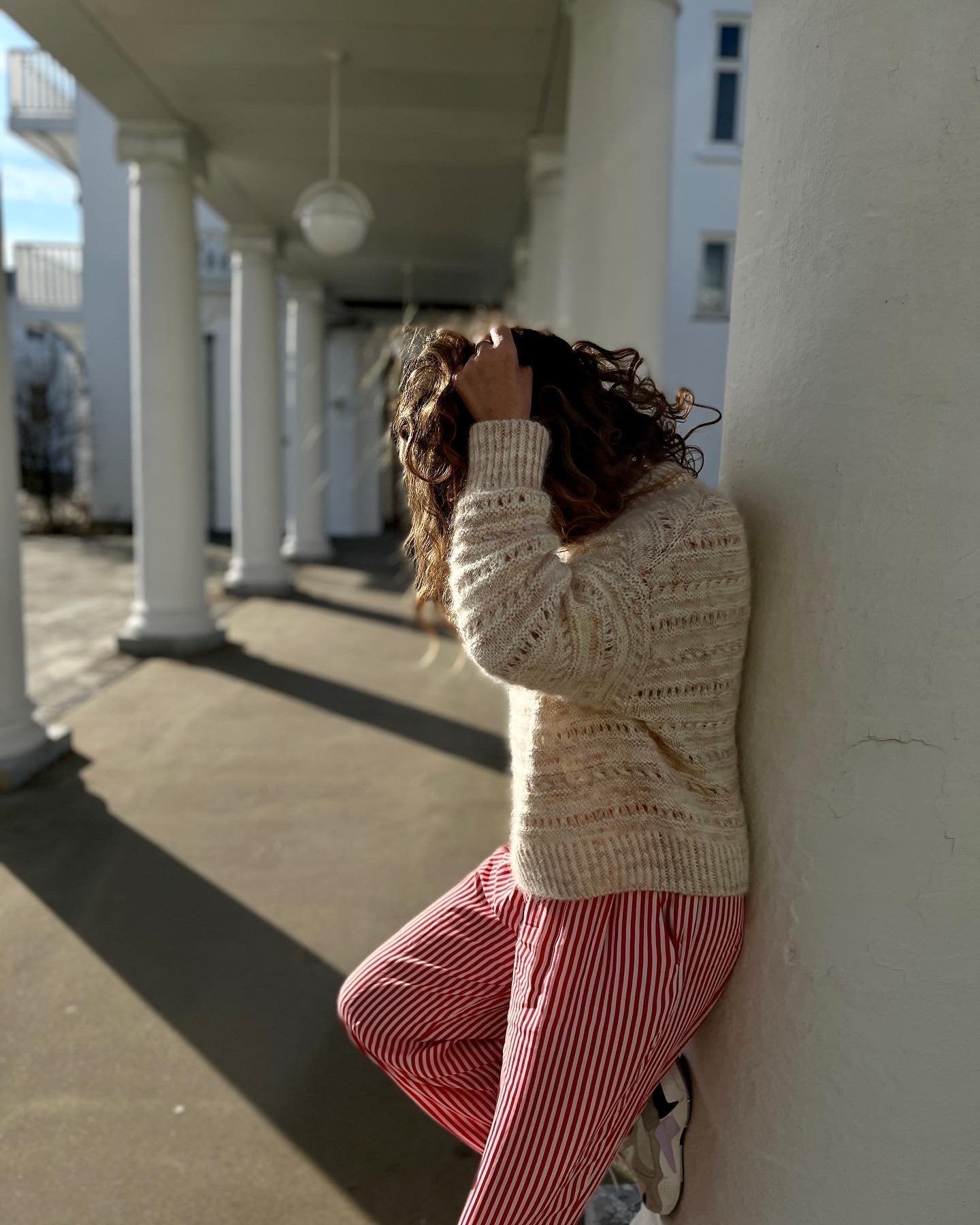 Cherish Sweater English Popknit knitting pattern