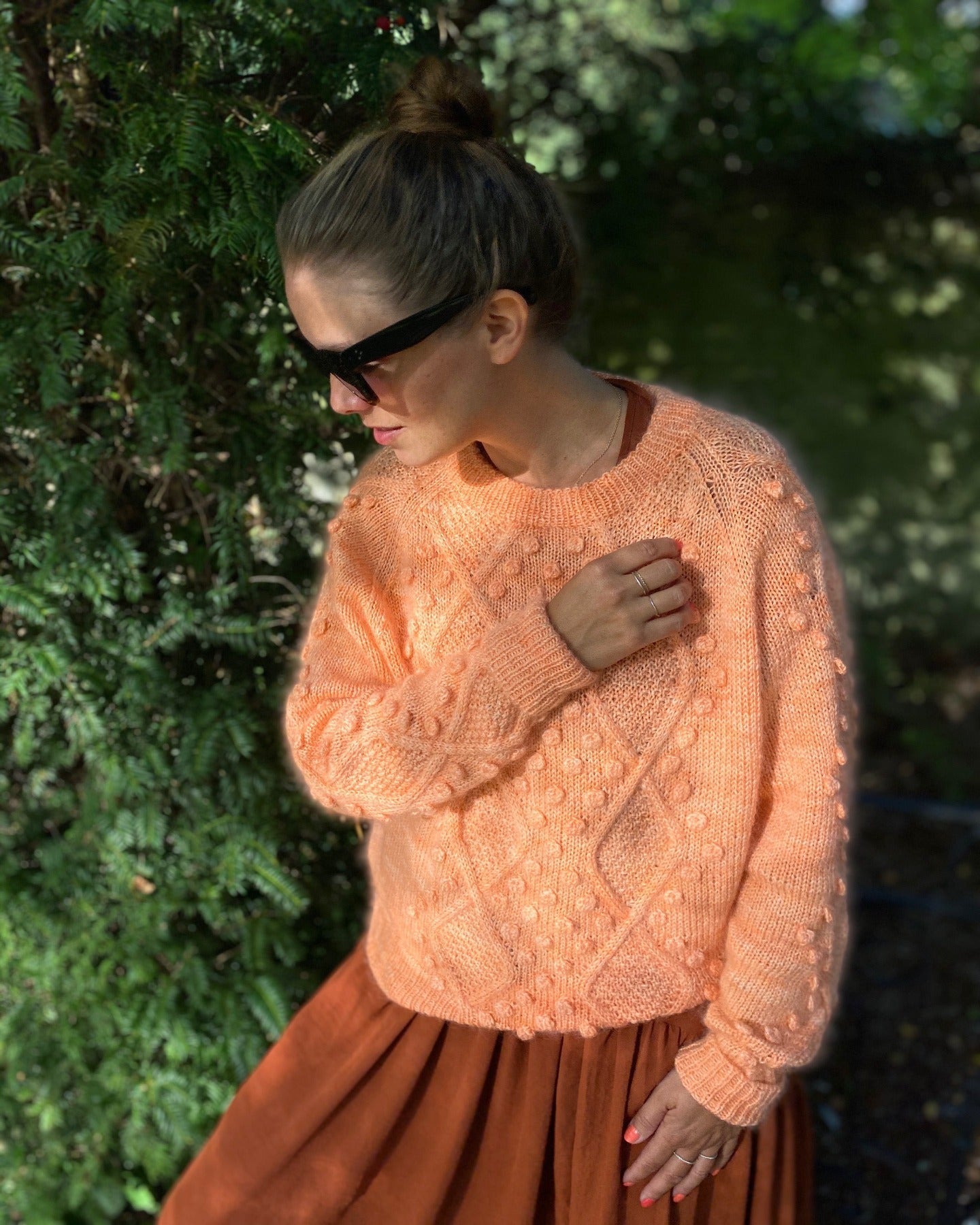 Diamonds And Pearls Sweater Deutsch Popknit strikkeopskrift