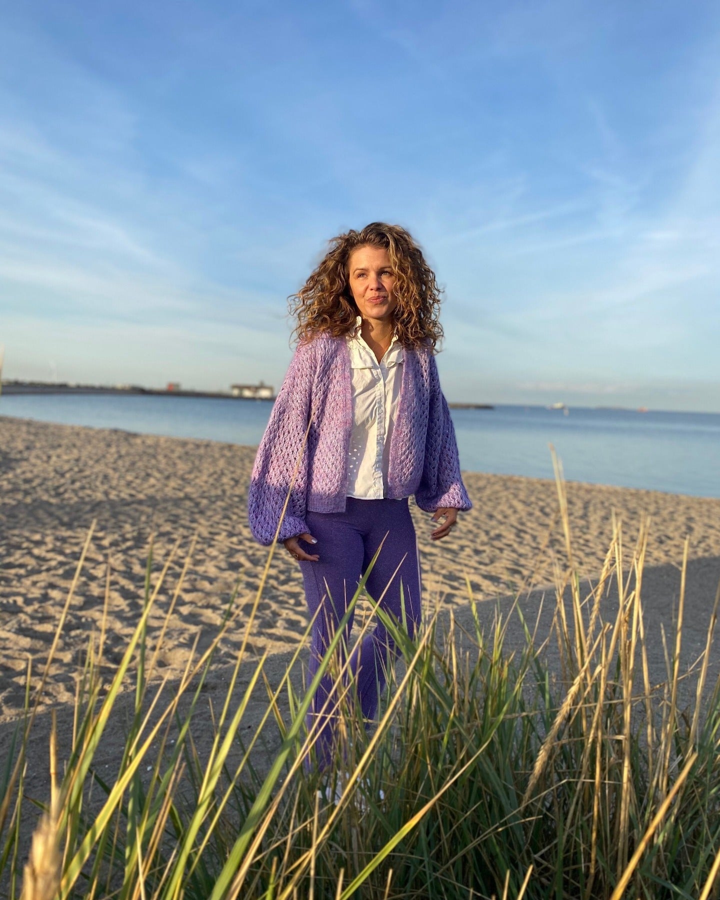 Euphoria Cardigan English Popknit knitting pattern