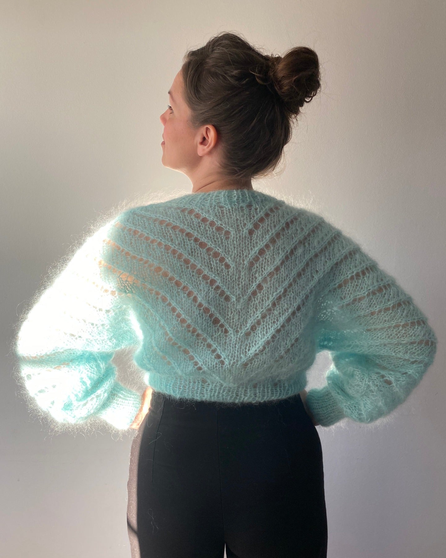 strikkeopskrift GO WEST CARDIGAN NORSK Popknit