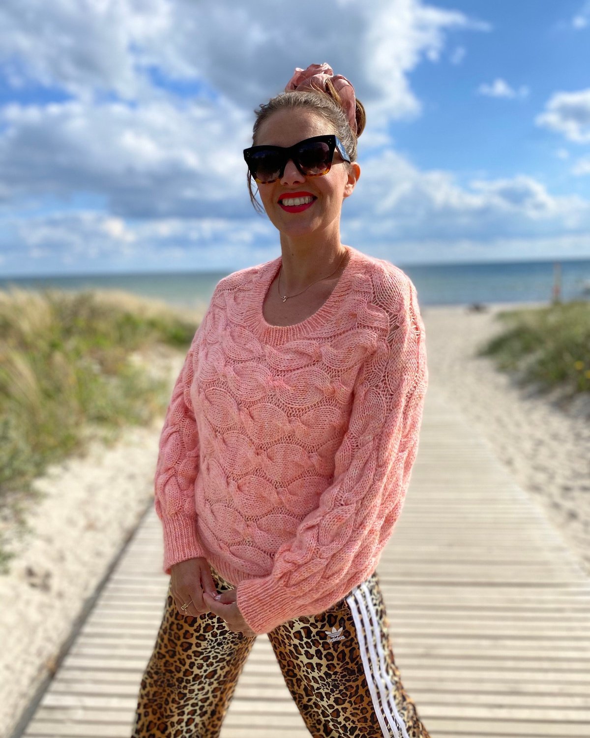 strikkeopskrift MA CHERIE BON BON SWEATER DEUTSCH Popknit