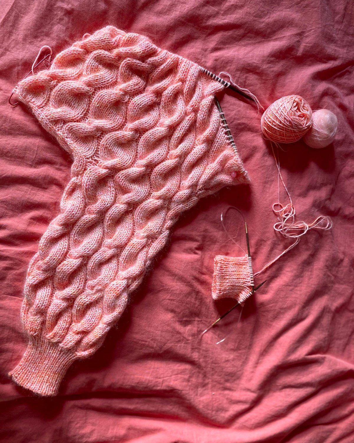 strikkeopskrift MA CHERIE BON BON SWEATER DEUTSCH Popknit