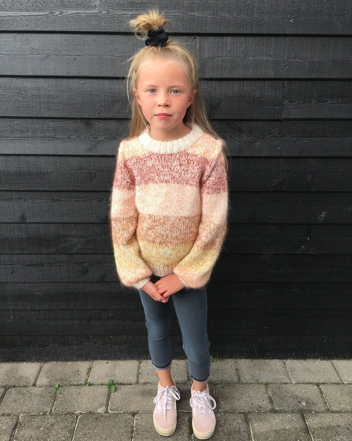 Put Your Head On My Shoulder Sweater Junior Dansk Popknit strikkeopskrift