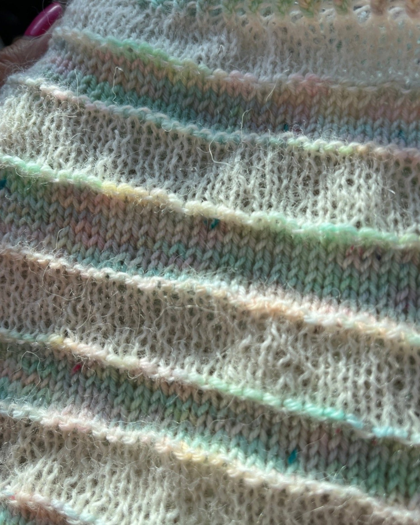 Straight Up Sweater Baby English Popknit knitting pattern