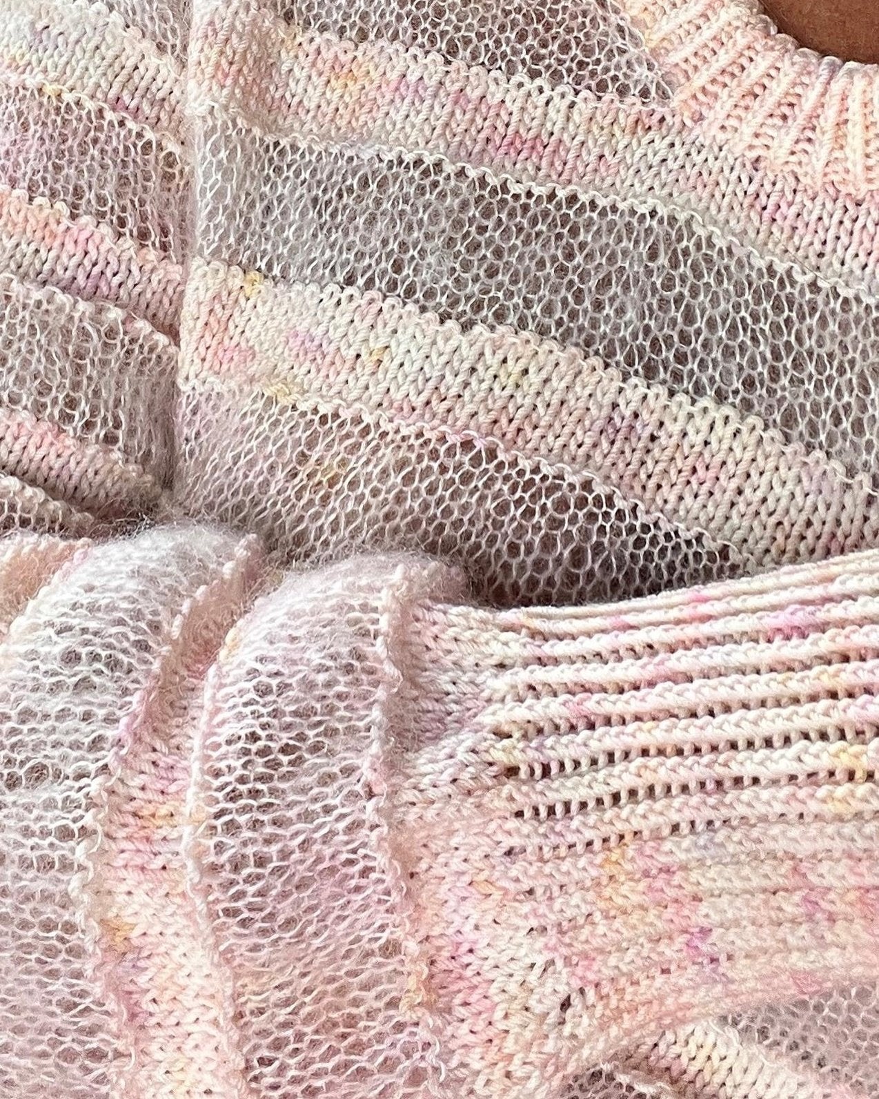 Straight Up Sweater English Popknit knitting pattern