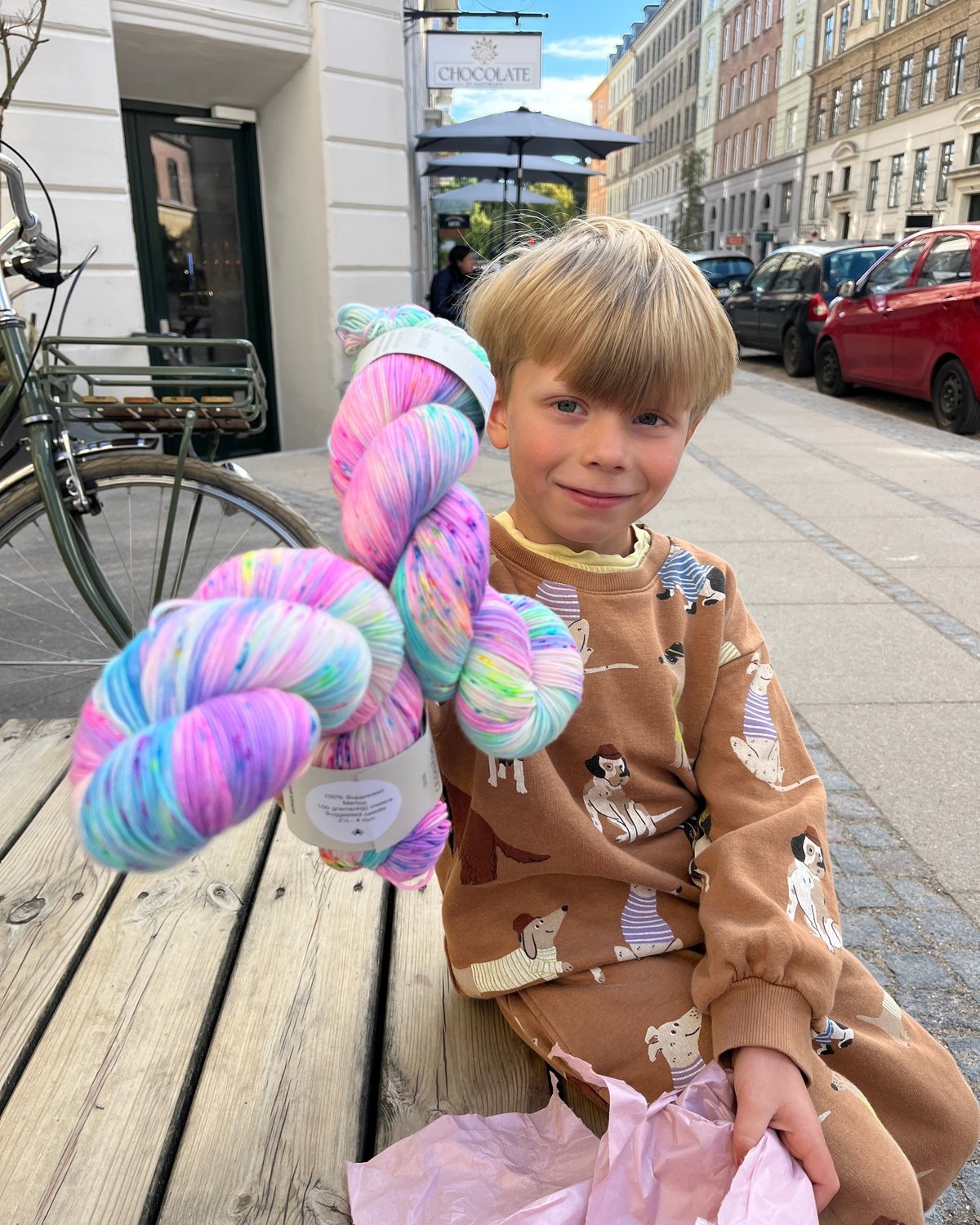 Straight Up Sweater Junior Dansk Popknit strikkeopskrift