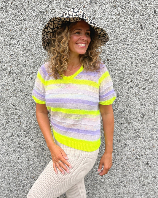 Straight Up Tee Deutsch Popknit strikkeopskrift