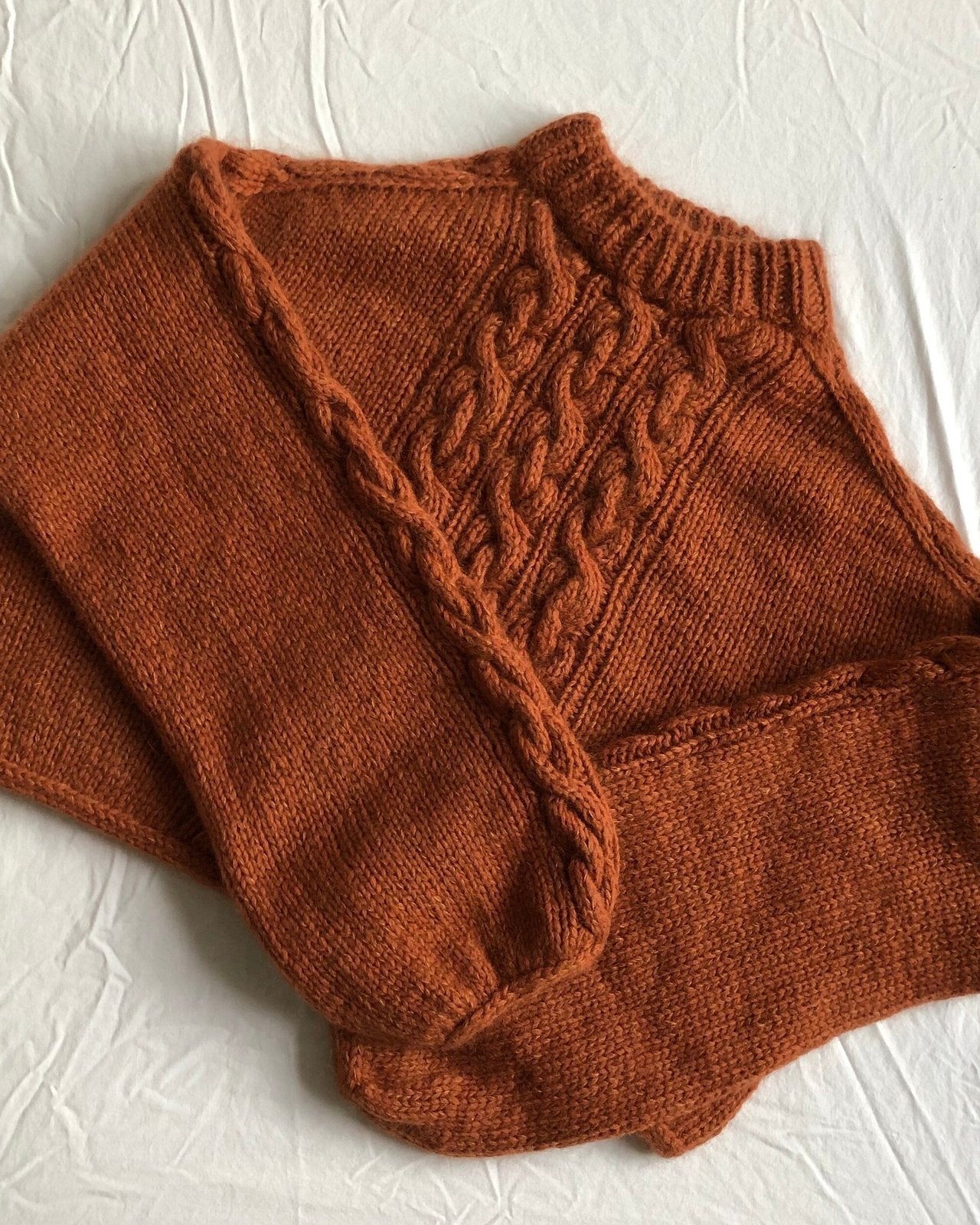 The Chain Sweater Dansk Popknit strikkeopskrift