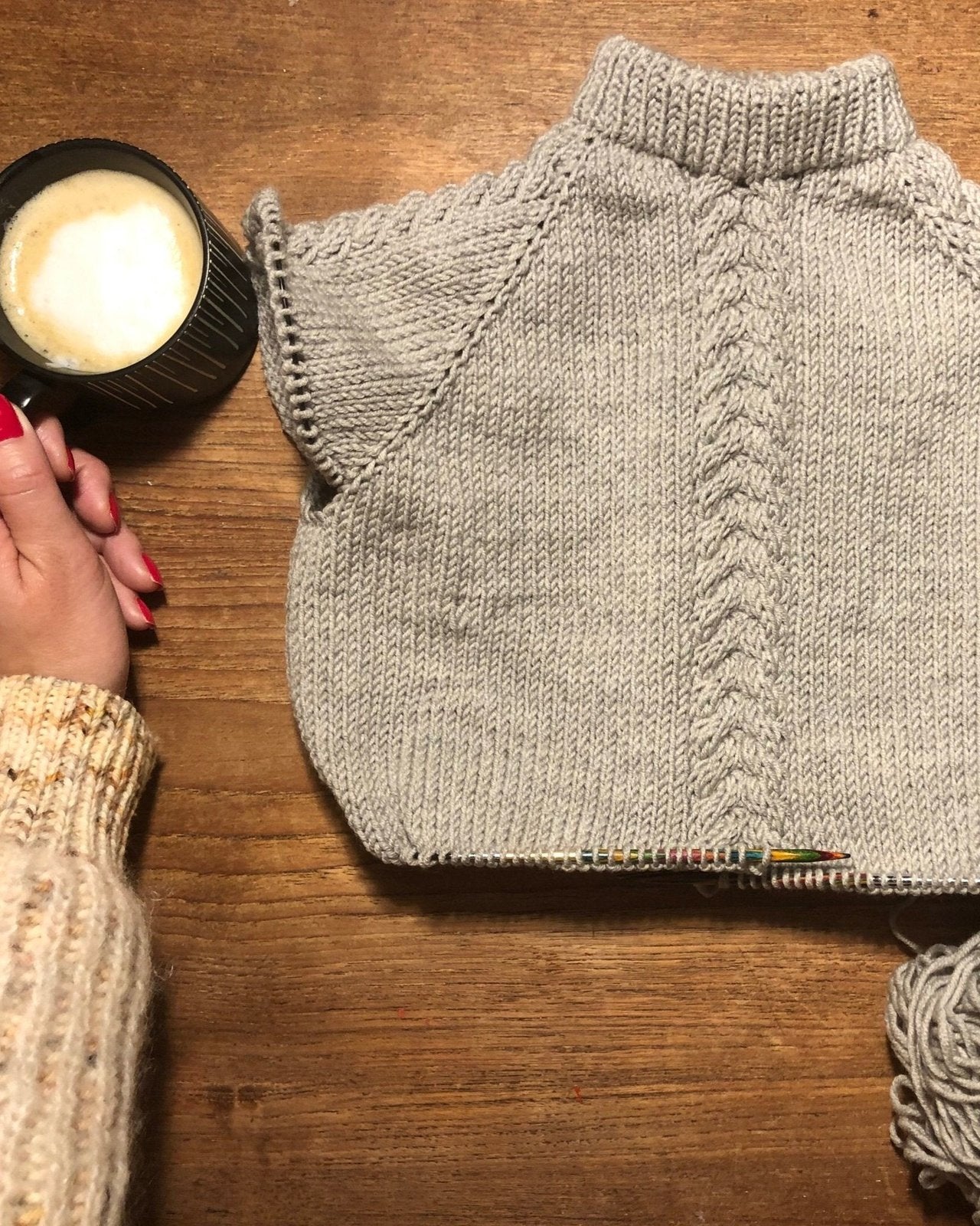 Twist and Shout Sweater Junior Dansk Popknit strikkeopskrift