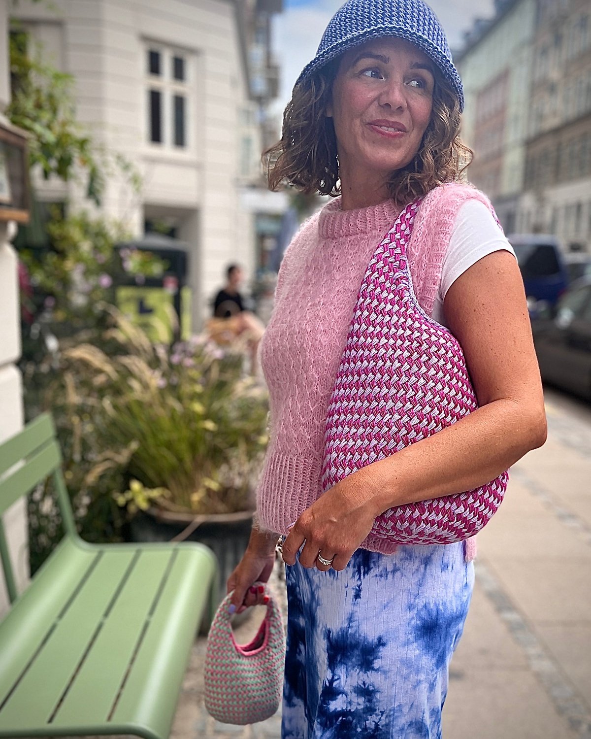 Coco Bag Dansk Popknit strikkeopskrift