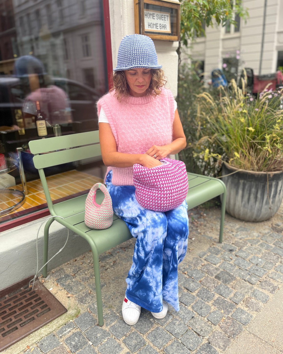 Coco Bag Dansk Popknit strikkeopskrift