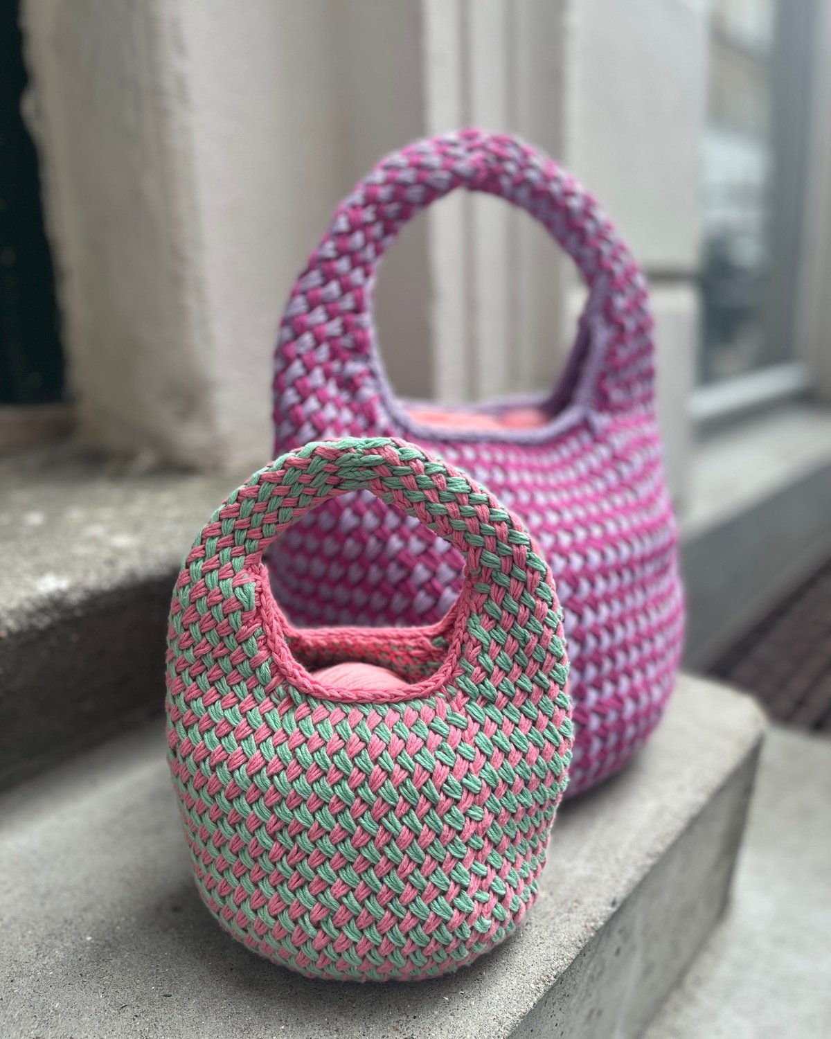 Coco Bag Dansk Popknit strikkeopskrift