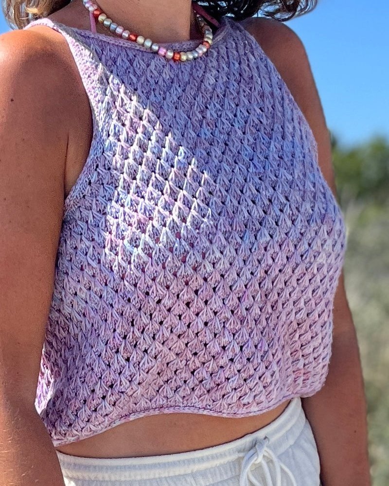 Euphoria Top Dansk Popknit strikkeopskrift
