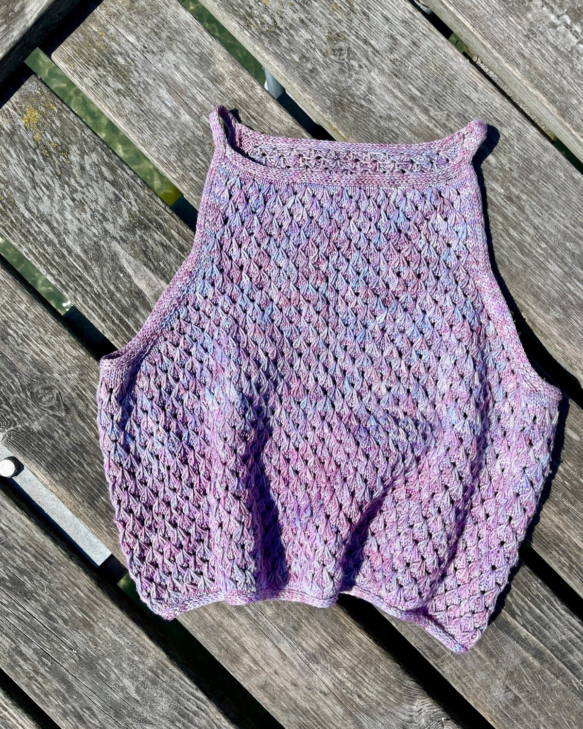 Euphoria Top Dansk Popknit strikkeopskrift