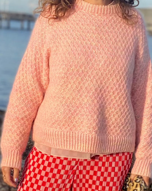 Formation Sweater Dansk Popknit strikkeopskrift