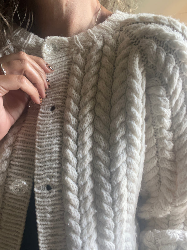 twist my words cardigan