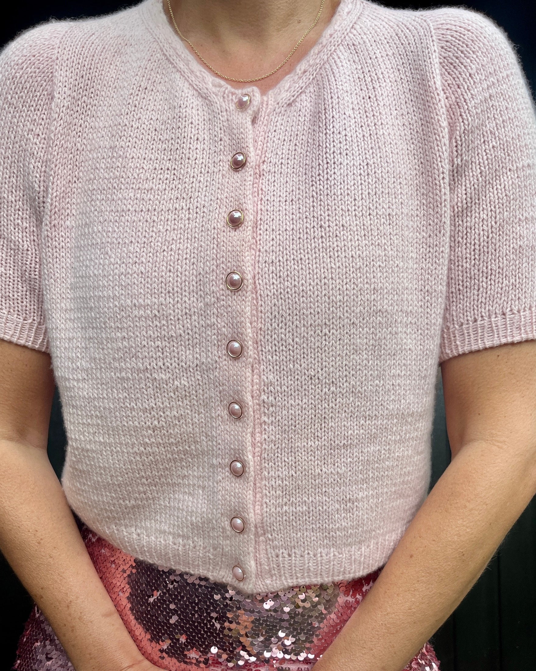 cashmerecardigan strikkeopskrift