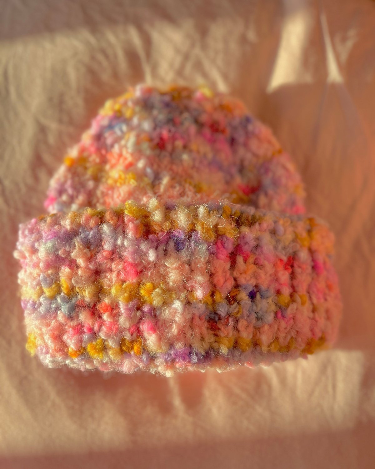 Juicy Hat English Popknit knitting pattern