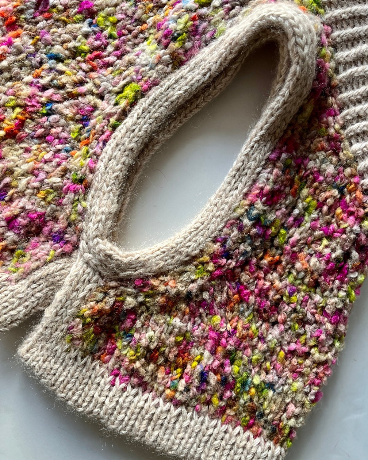Juicy Slipover Dansk Popknit strikkeopskrift