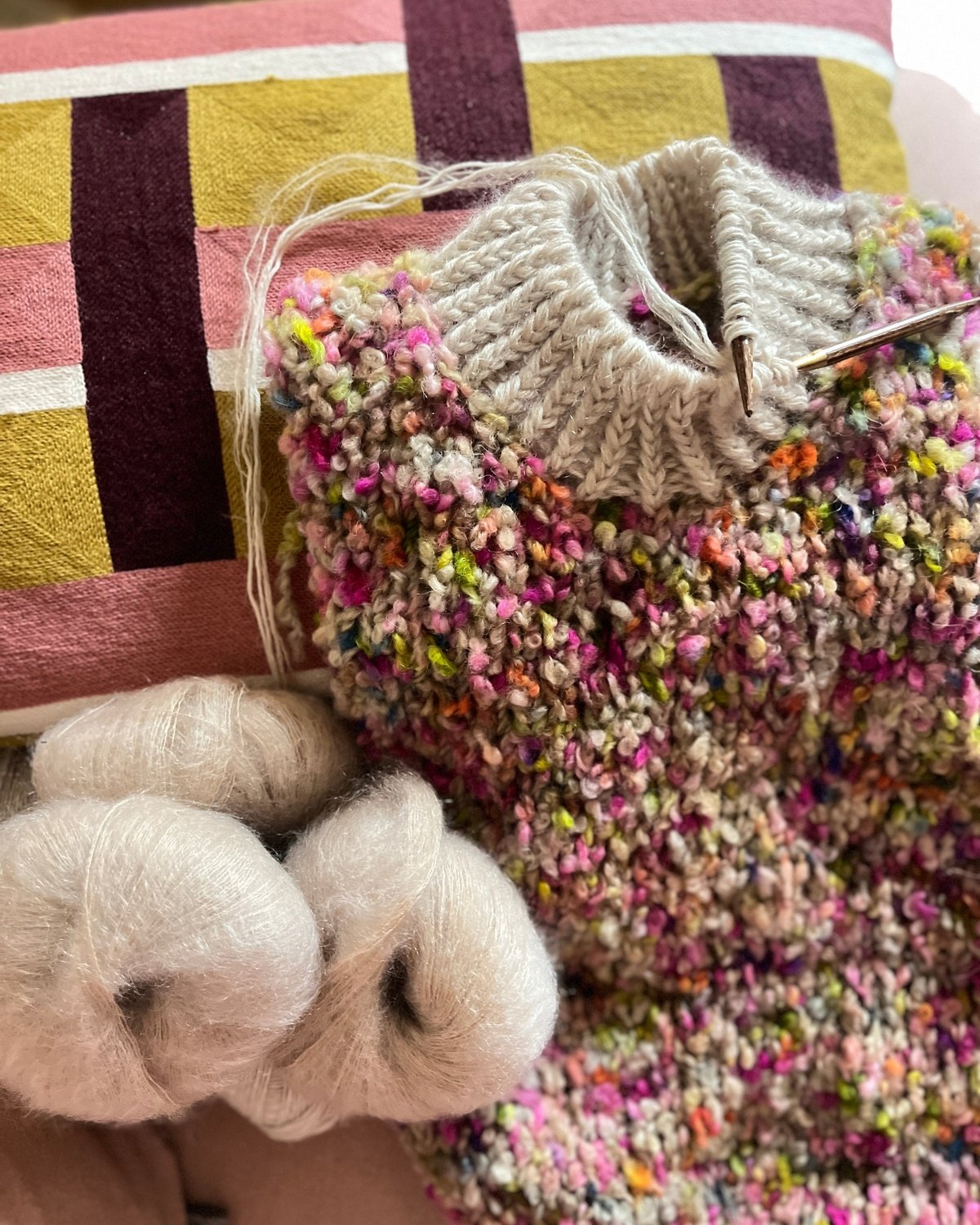 Juicy Slipover Dansk Popknit strikkeopskrift