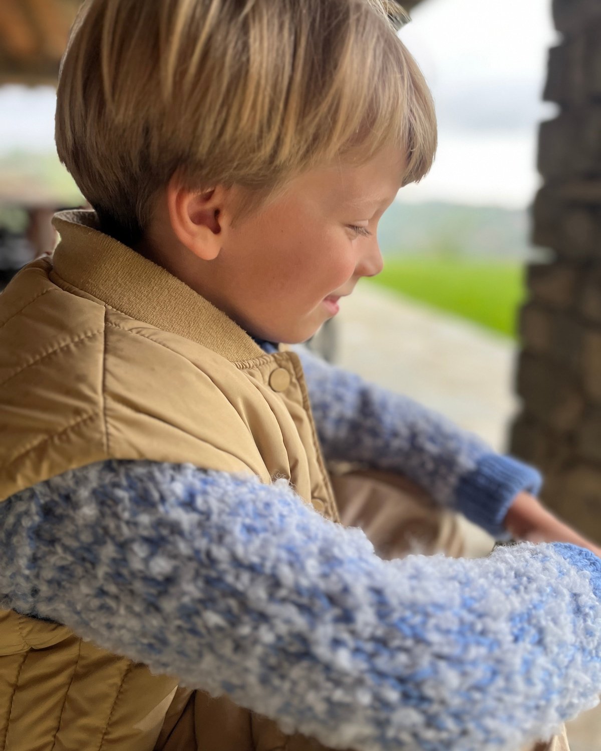 strikkeopskrift JUICY SWEATER JUNIOR DEUTSCH Popknit 