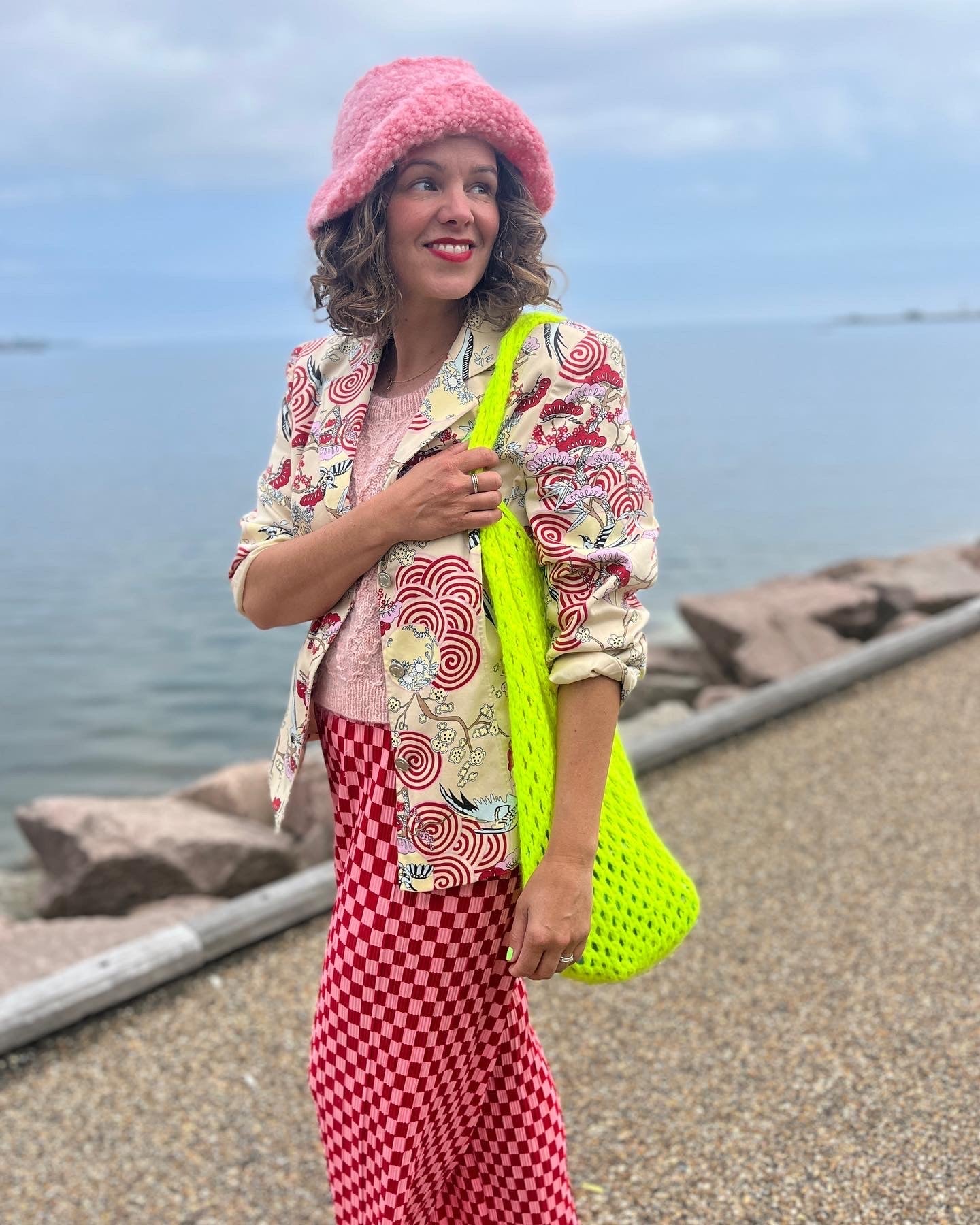Kokomo Shopper & Bag English Popknit knitting pattern