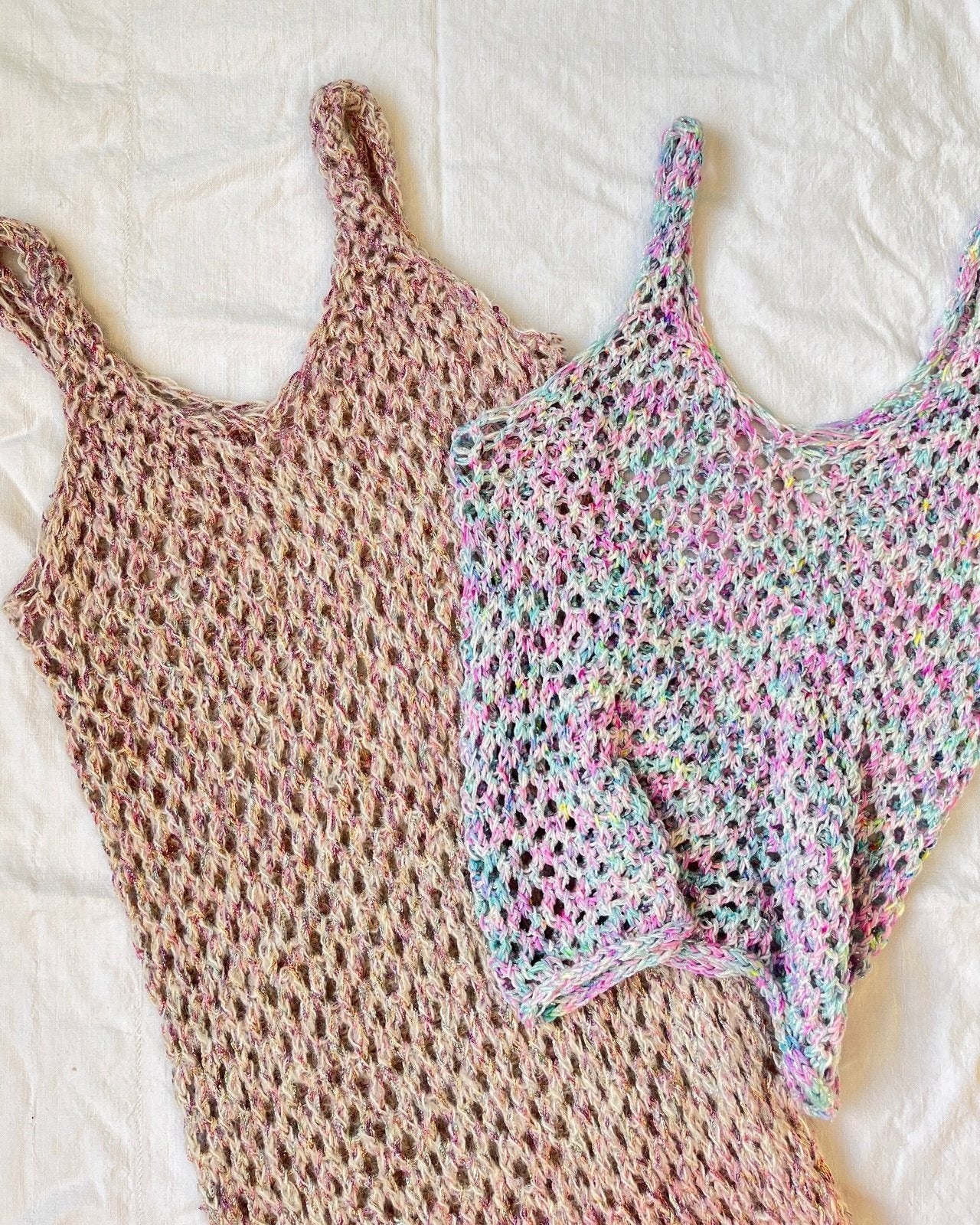 Kokomo Tank Top & Dress English Popknit knitting pattern