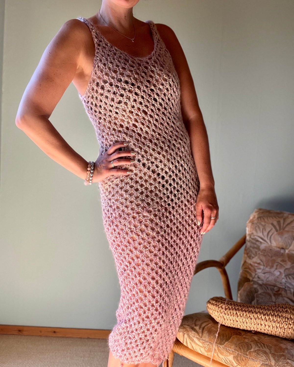 Kokomo Tank Top & Dress English Popknit knitting pattern