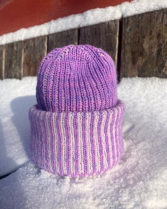 One Way Or Another Hat English Popknit knitting pattern