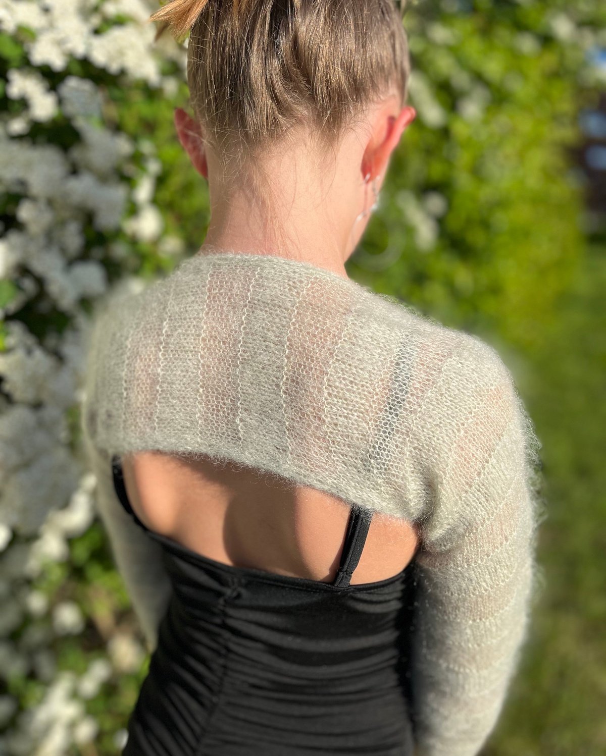 Straight Up Bolero Junior Dansk Popknit strikkeopskrift