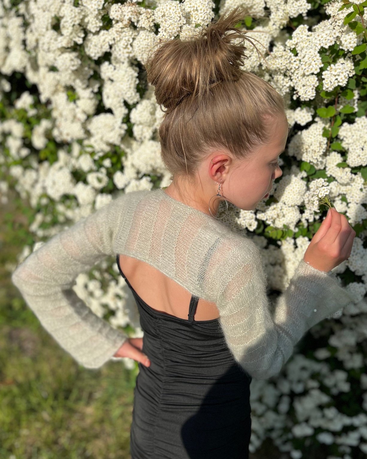 Straight Up Bolero Junior Dansk Popknit strikkeopskrift