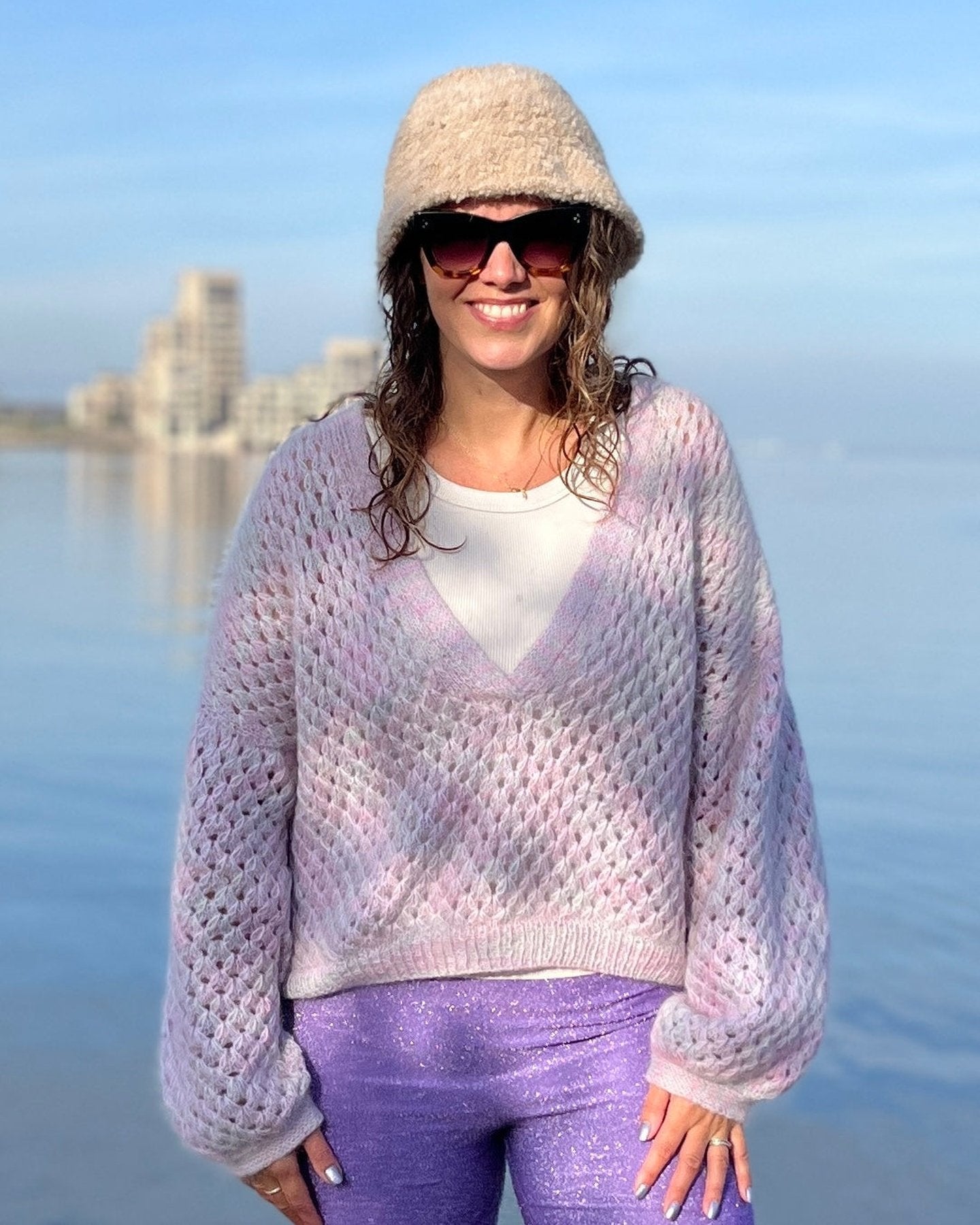 Be My Baby Bucket Hat Dansk Popknit strikkeopskrift
