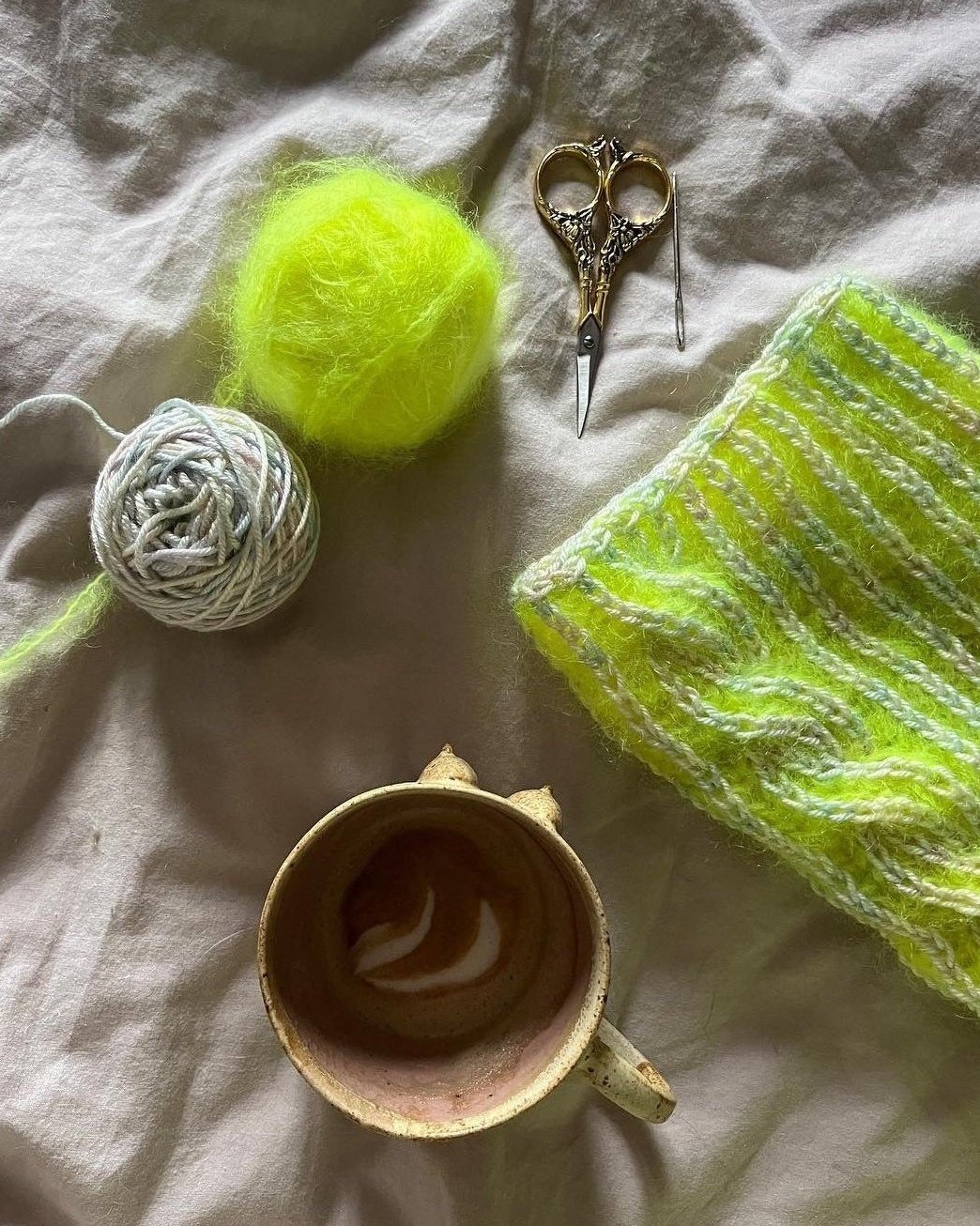 Changes Sweater Deutsch Popknit strikkeopskrift 