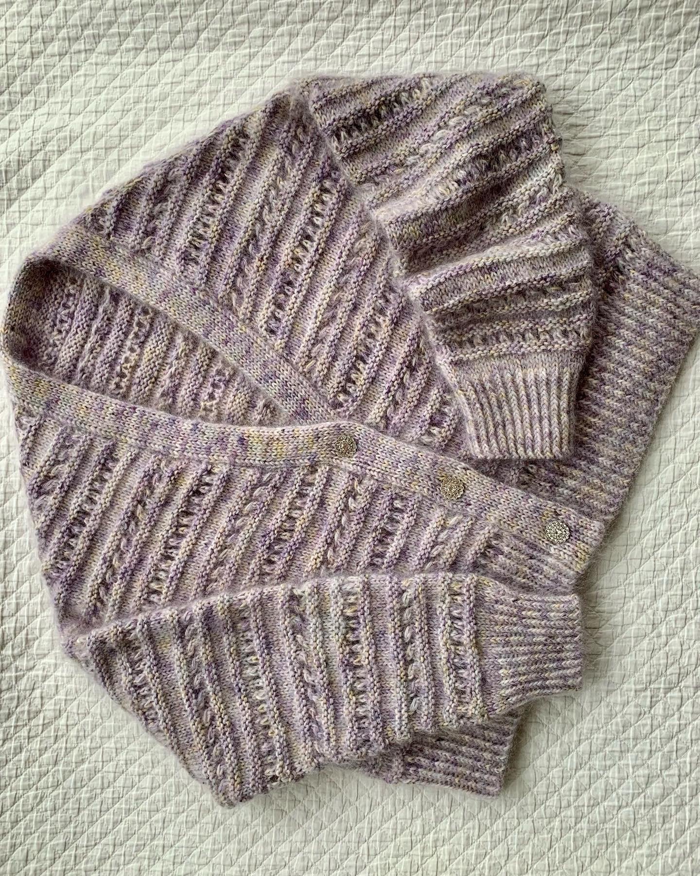 Cherish Jacket English Popknit knitting pattern
