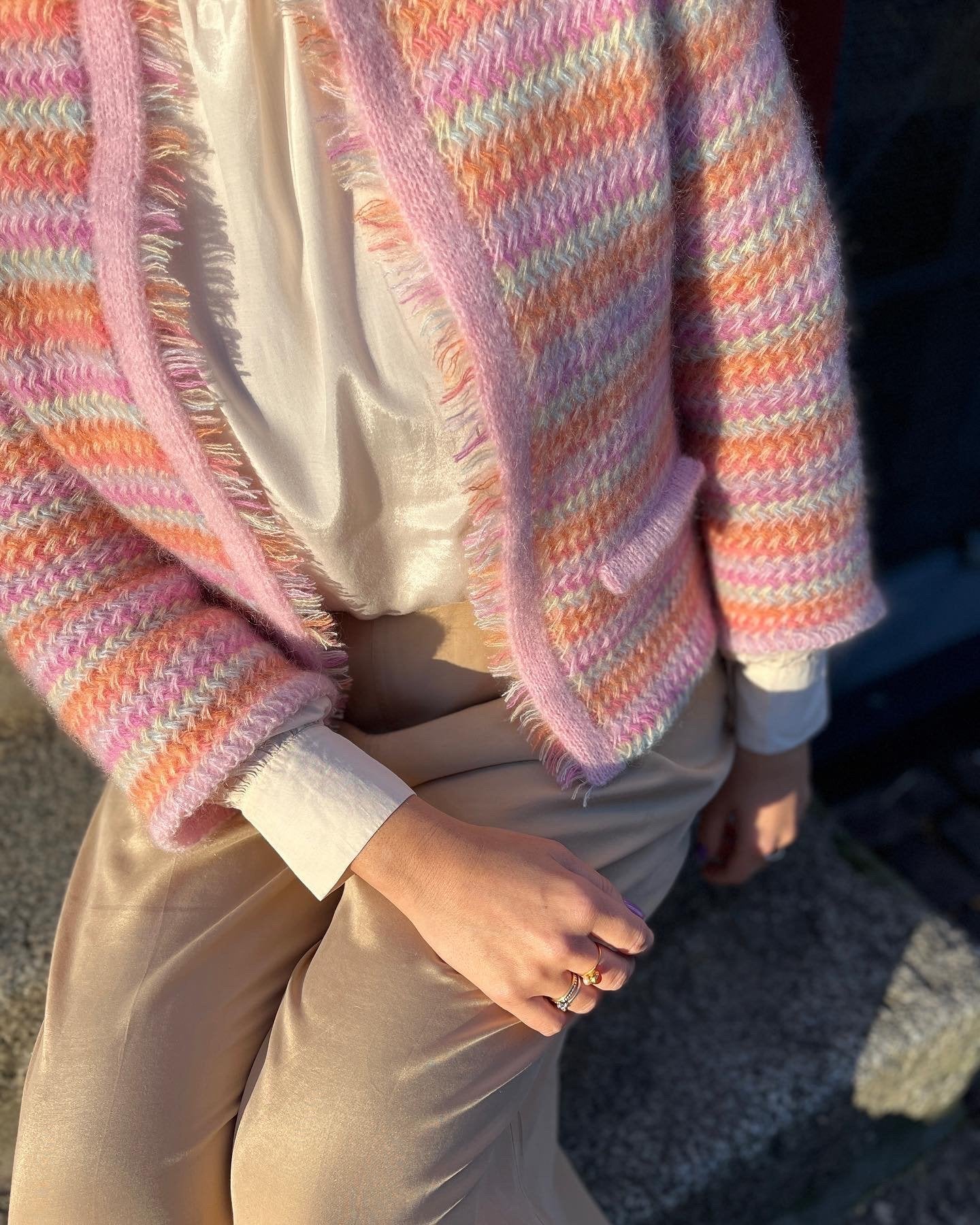 Coco Jacket English Popknit knitting pattern