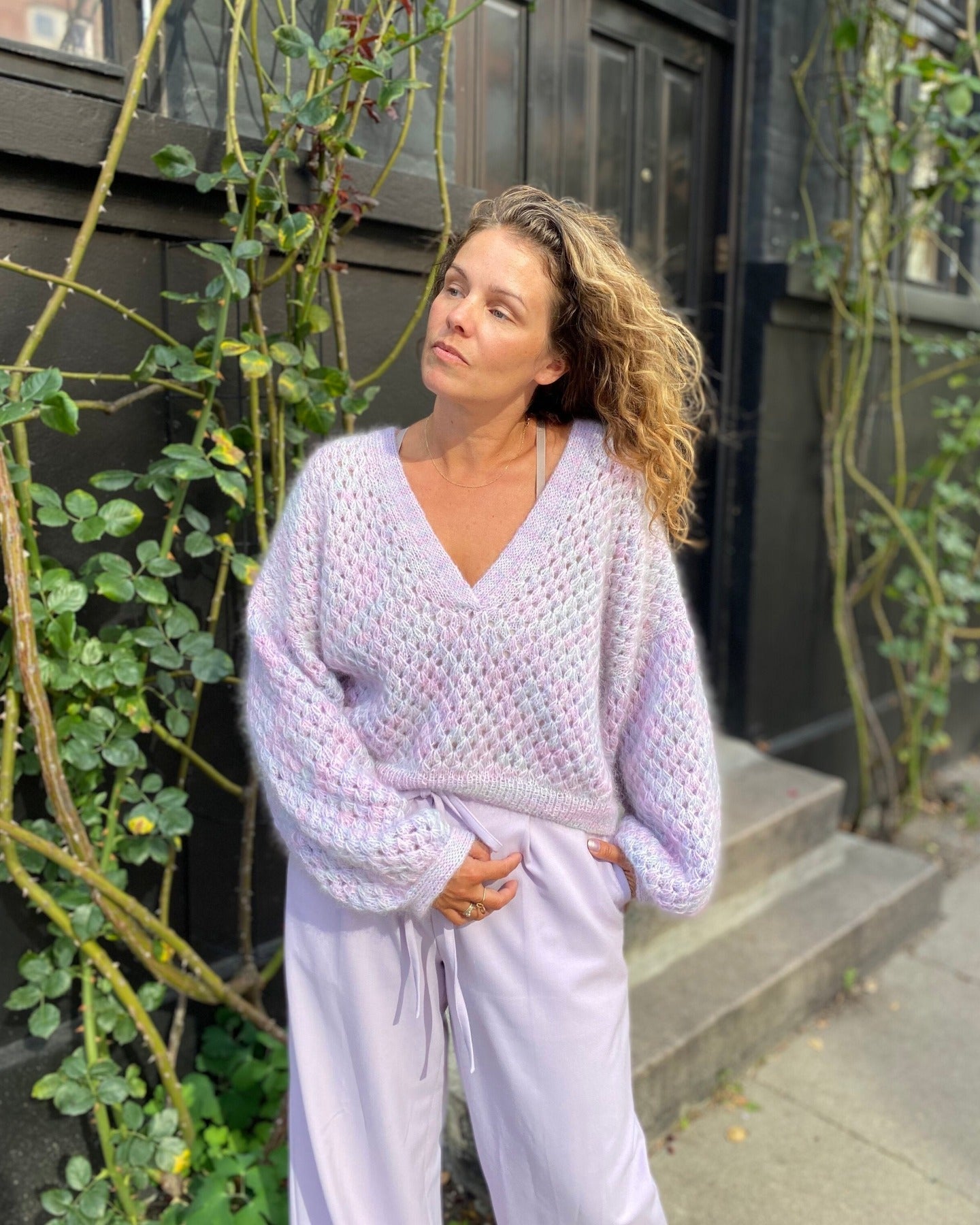 Euphoria Sweater English Popknit knitting pattern