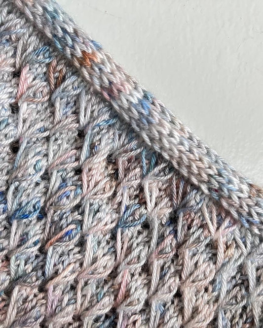 Euphoria Top English Popknit knitting pattern