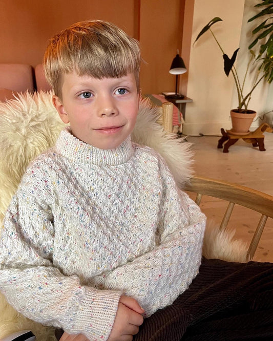 Formation Sweater Junior Dansk Popknit strikkeopskrift