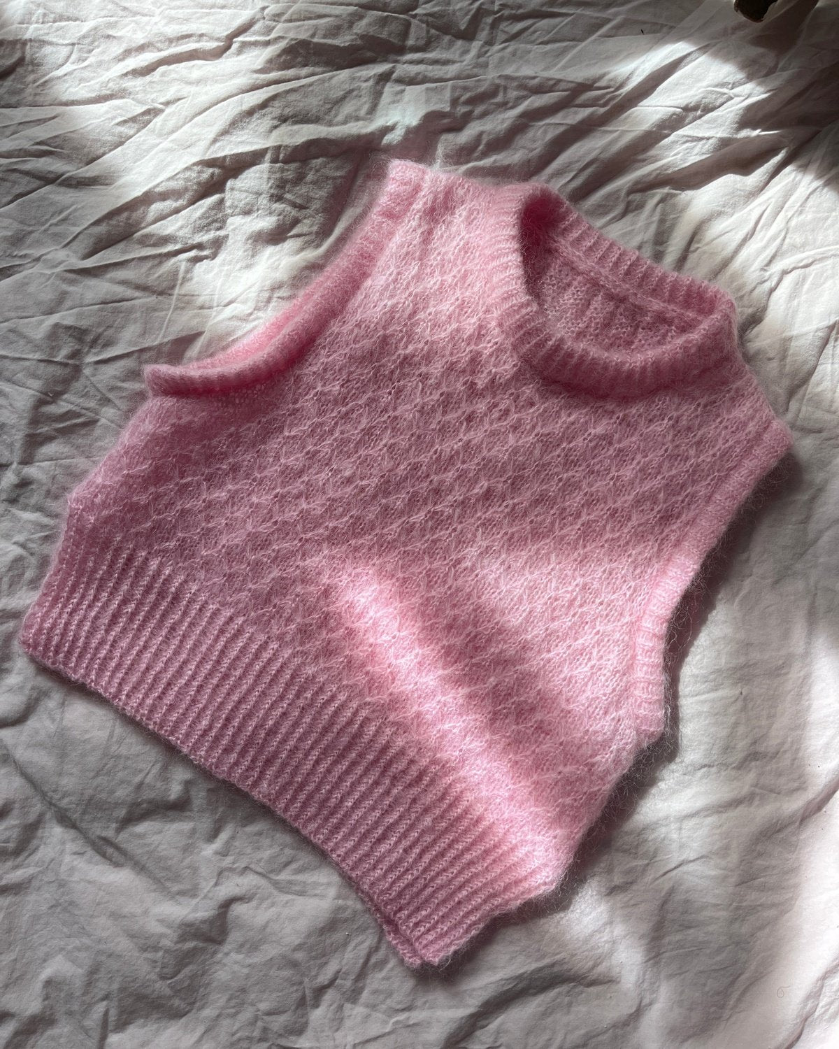 Formation Vest Deutsch Popknit strikkeopskrift 