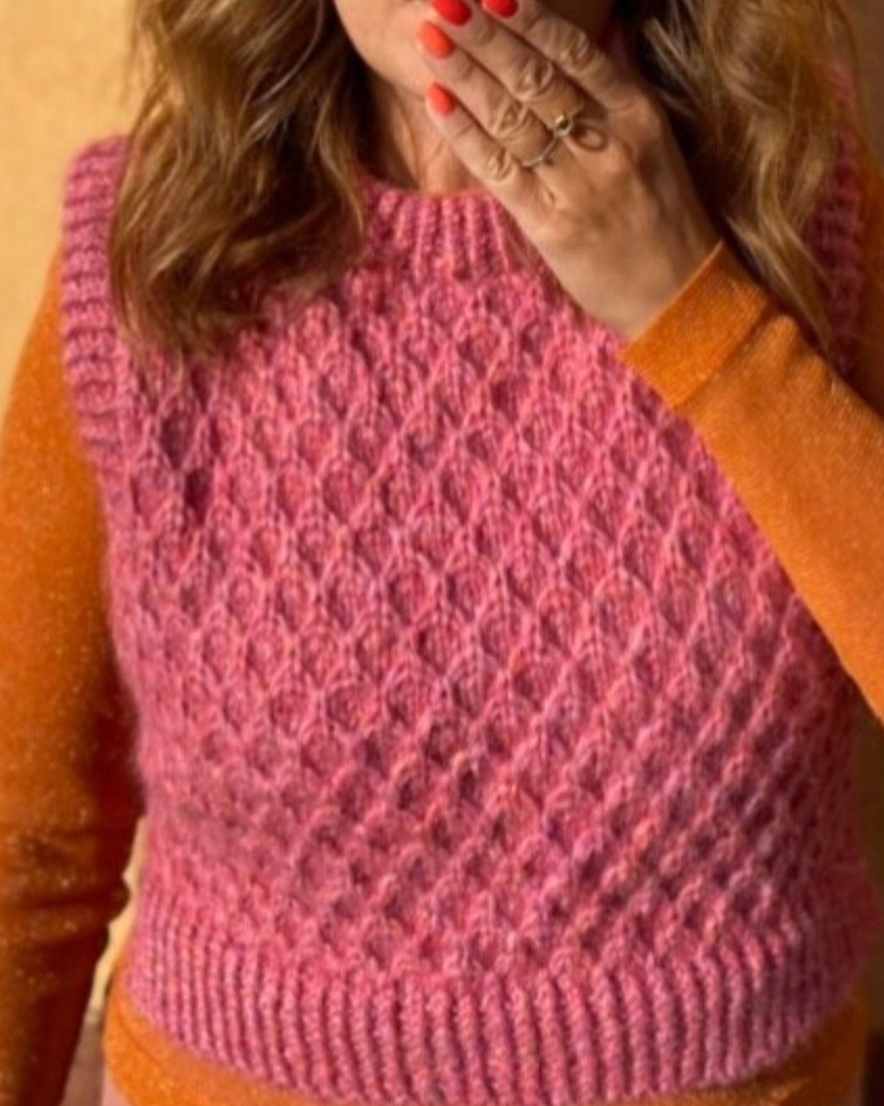 Formation Vest Deutsch Popknit strikkeopskrift 