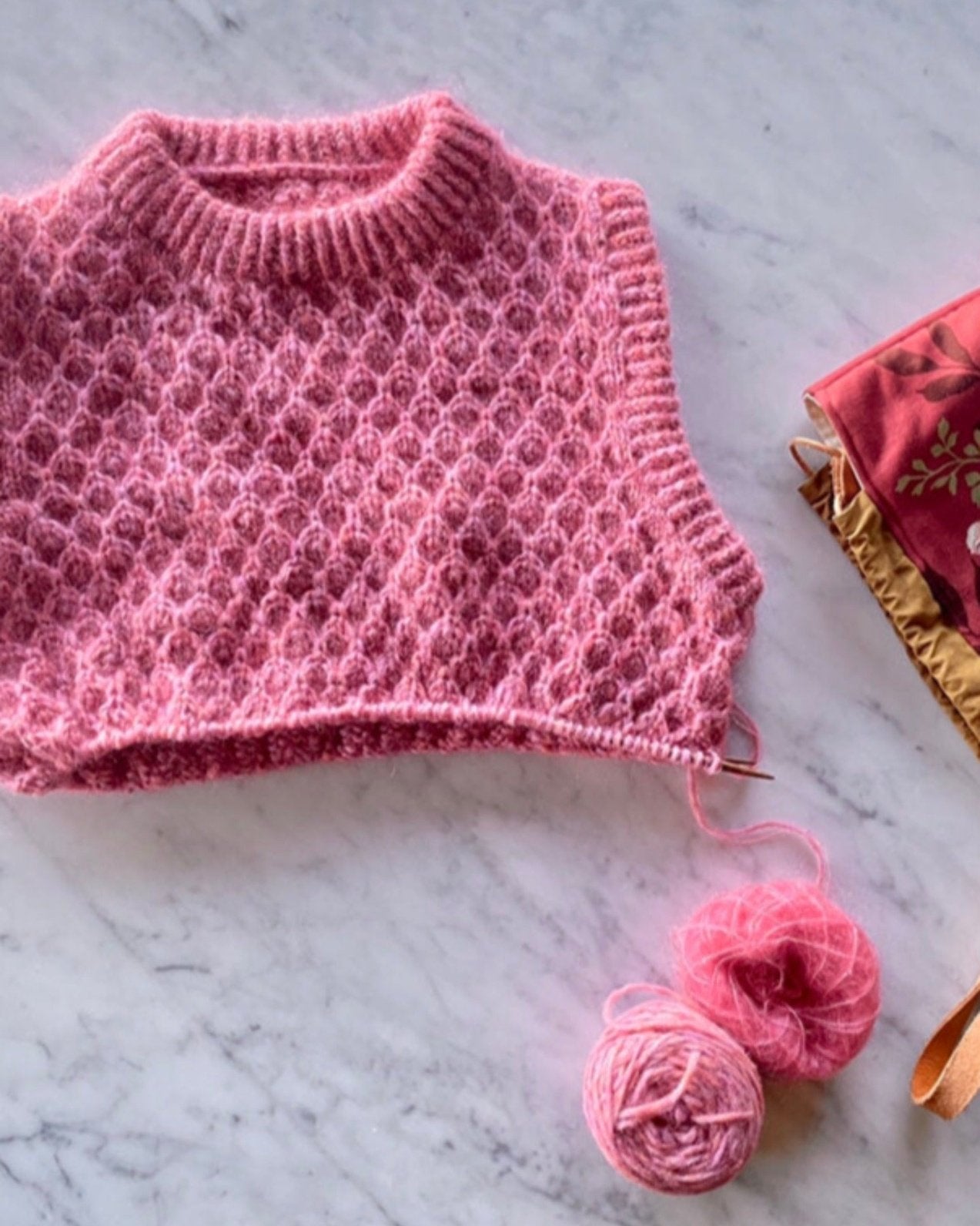 Formation Vest English Popknit knitting pattern