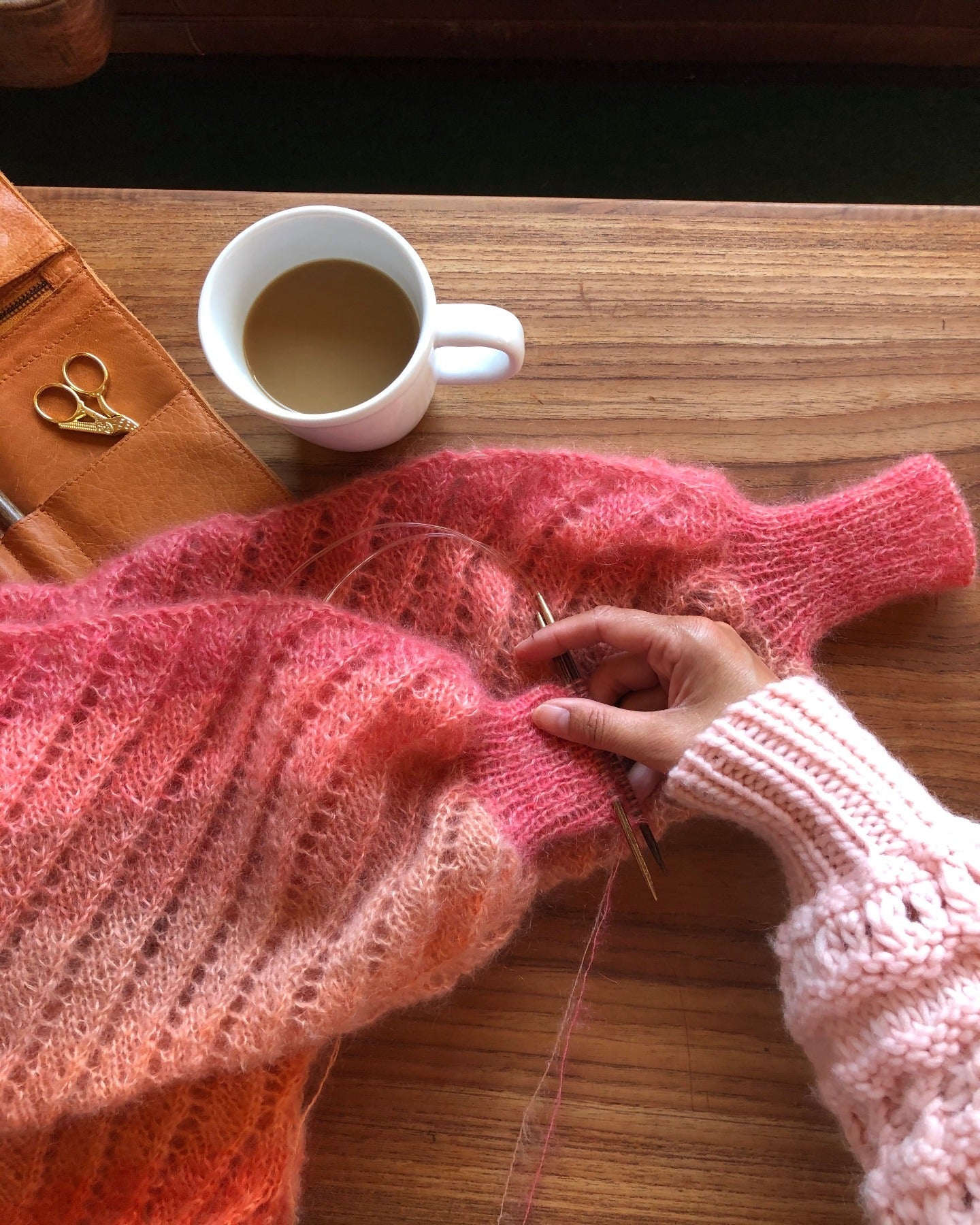 Go West Sweater Dansk Popknit strikkeopskrift