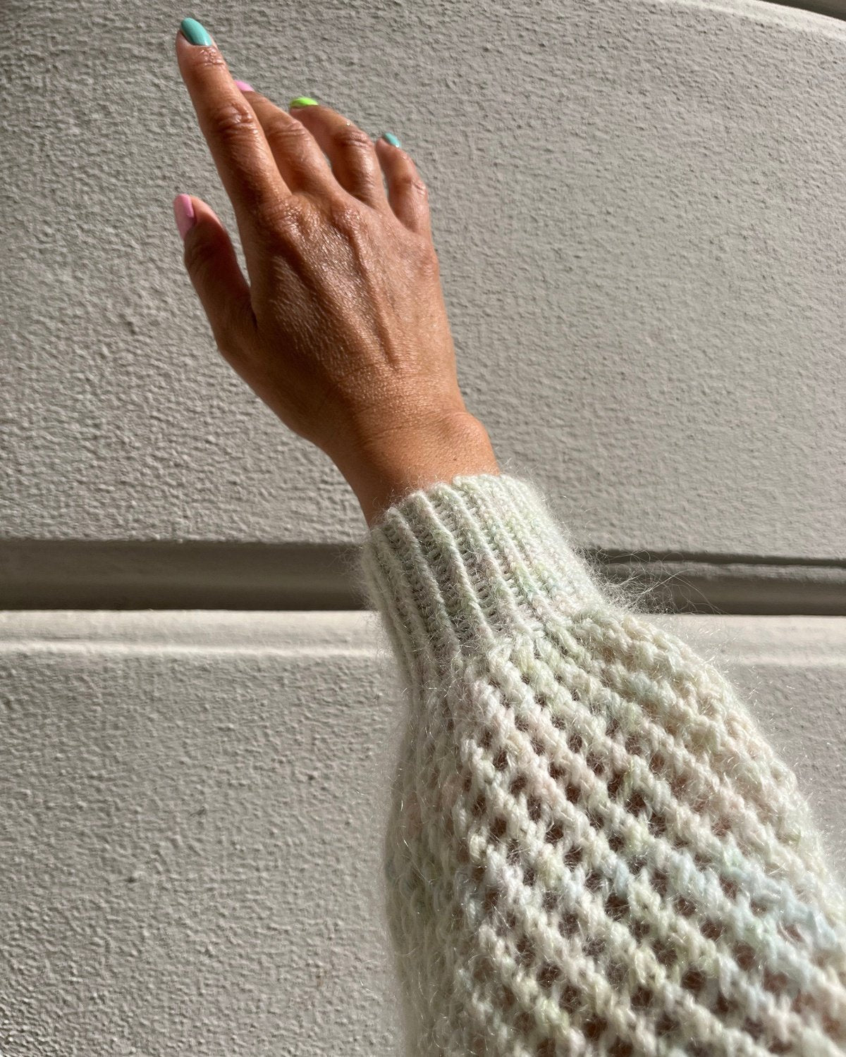 In The Air Tonight Sweater Deutsch Popknit strikkeopskrift 