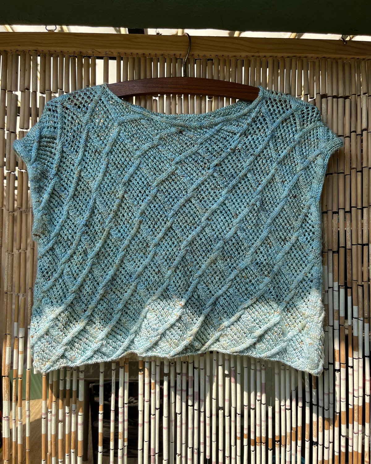 In The Air Tonight Top Dansk Popknit strikkeopskrift