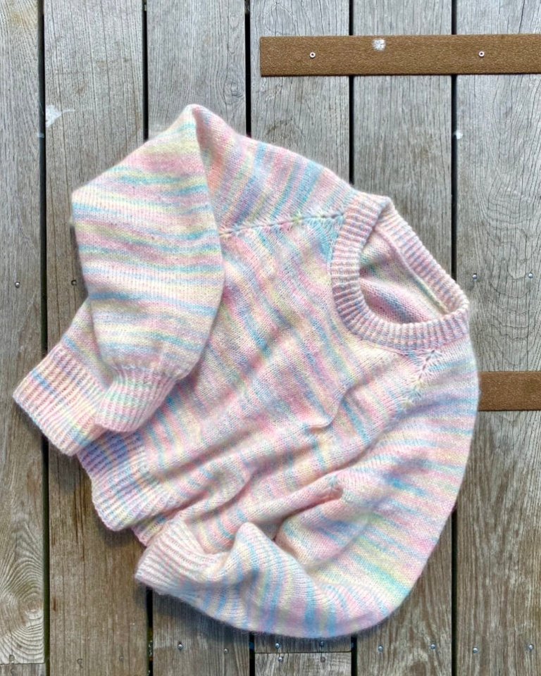 It’s A Kind Of Magic Sweater Deutsch Popknit strikkeopskrift 